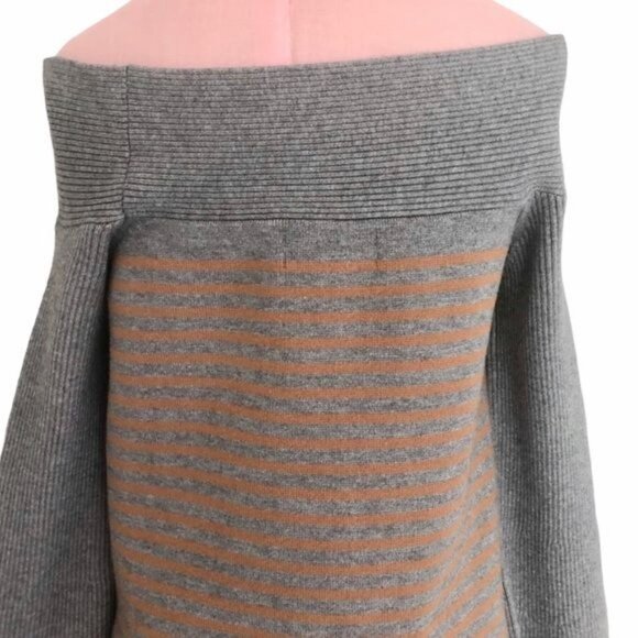Anthropologie Elise Off Shoulder Tunic Sweater Size XS - Picture 9 of 12